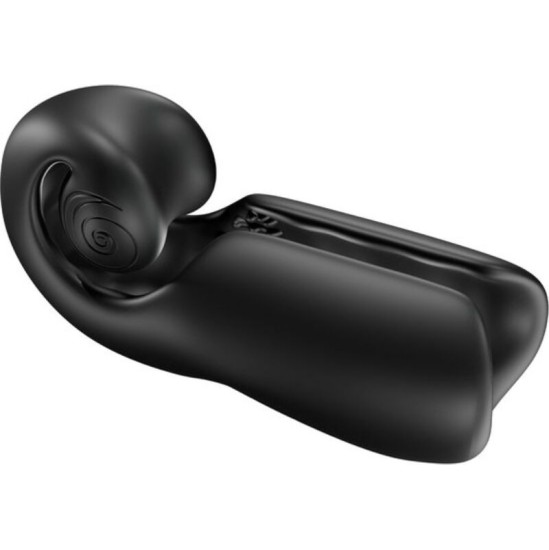 Snail Vibe EVO FOR HIM MALE MASTURBATOR SLIDE NROLL BLACK