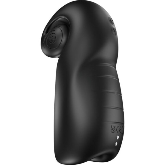 Snail Vibe EVO FOR HIM MALE MASTURBATOR SLIDE NROLL BLACK