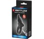 Pretty Love DOUBLE VIBRATING RING + CLITORIS STIMULATOR 10 VIBRATIONS BLACK