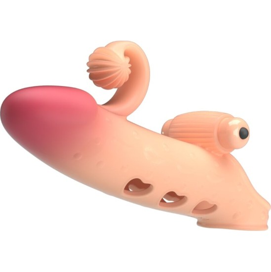Romance VIBRATING PENIS SLEEVE NATURAL