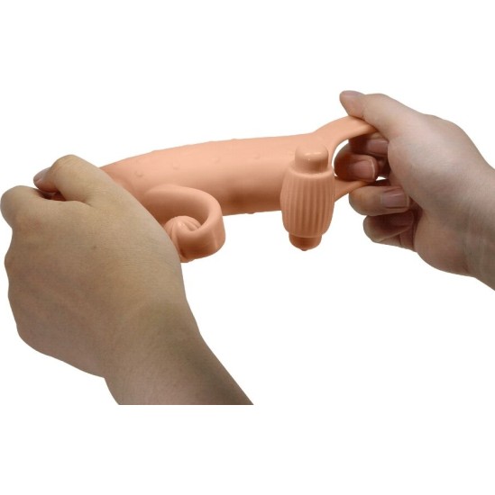 Romance VIBRATING PENIS SLEEVE NATURAL