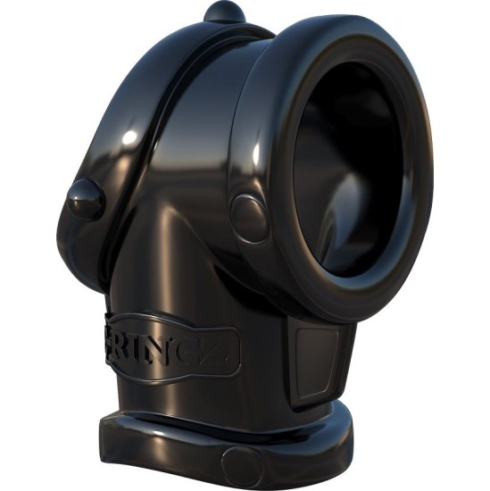 Fantasy C-Ringz Cock Pipe with Ball-Stretcher Black