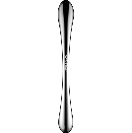 Satisfyer Dildo SATISFYER - COSMIC CREST 1 STAINLESS STEEL DOUBLE-ENDED DILDO