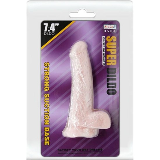 Baile Dildos BAILE - SUPER REALISTIC NATURAL DILDO 18.8 CM