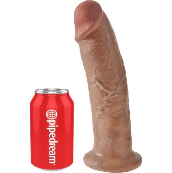 King Cock REALISTIC PENIS 24 CM CARAMEL