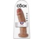King Cock REALISTIC PENIS 24 CM CARAMEL