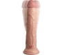 King Cock ELITE REALISTIC DILDO VIBRATOR & SILICONE REMOTE CONTROL 23 CM