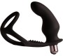 Rocks-Off RO-ZEN RRO ANAL PLUG WITH VIBRATING PENIS RING BLACK
