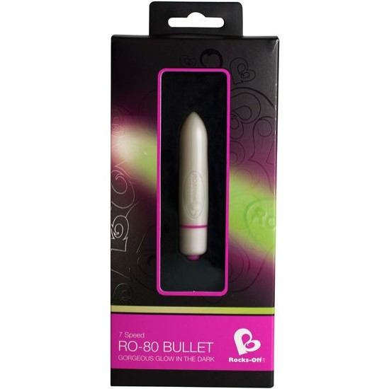 Rocks-Off RO-80 MM GOLD VIBRATING BULLET 7 V