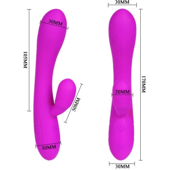 Pretty Love Smart PRETTY LOVE - SMART VICTOR VIBRATOR WITH CLITORIS STIMULATOR