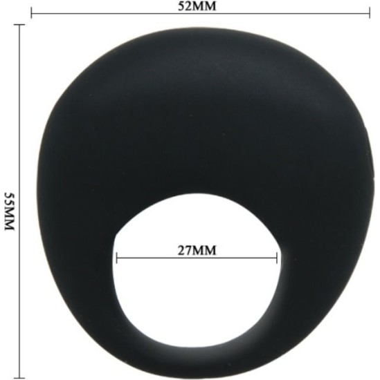 Pretty Love Male PRETTY LOVE - TRAP VIBRATOR RING BLACK