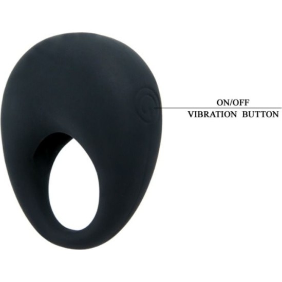 Pretty Love Male PRETTY LOVE - TRAP VIBRATOR RING BLACK