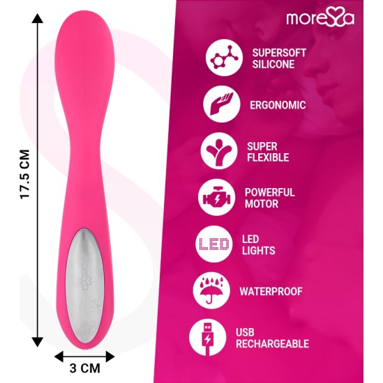Moressa DRUSO PREMIUM SILICONE RECHARGEABLE