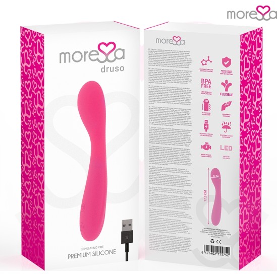 Moressa DRUSO PREMIUM SILICONE RECHARGEABLE