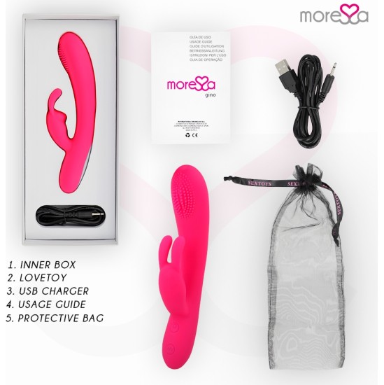 Moressa GINO PREMIUM SILICONE RECHARGEABLE