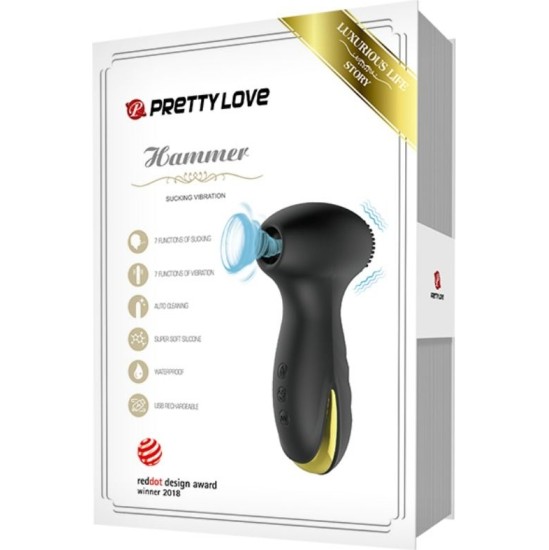 Pretty Love Smart PRETTY LOVE - SMART HAMMER VIBRATION AND SUCTION