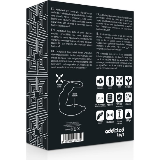 Addicted Toys PROSTATE ANAL MASSAGER VIBRATION