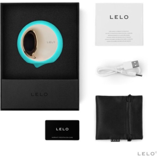 Lelo ORA 3 AQUA GREEN ORAL SEX STIMULATOR