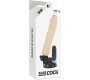 Basecock REALISTIC VIBRATOR REMOTE CONTROL FLESH 20 CM -O- 4 CM