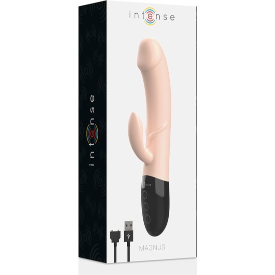 Intense Fun INTENSE - MAGNUS DUAL NATURAL RECHARGEABLE VIBRATOR