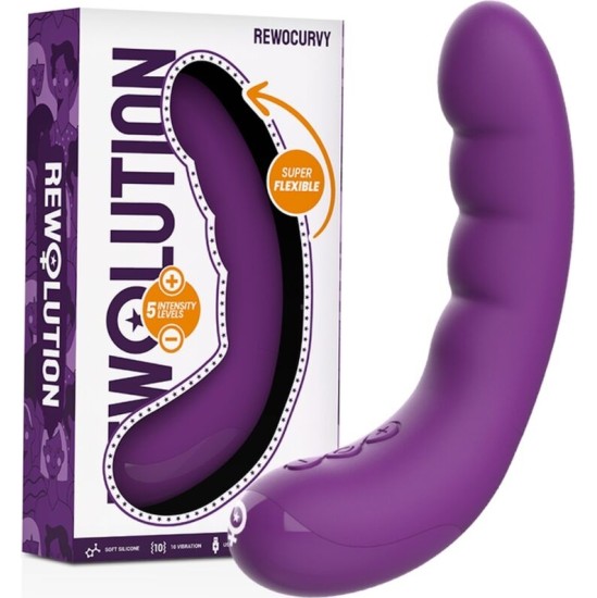 Rewolution REWOCURVY RECHARGEABLE FLEXIBLE VIBRATOR