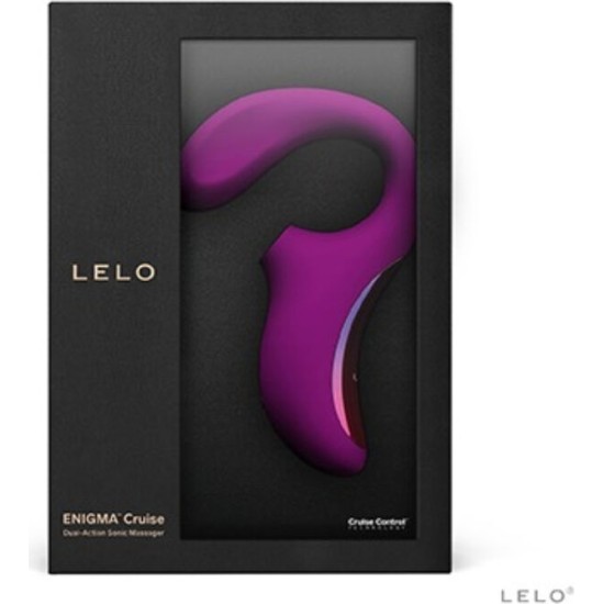 Lelo ENIGMA CRUISE DOUBLE STIMULATION SONIC MASSAGER PURPLE