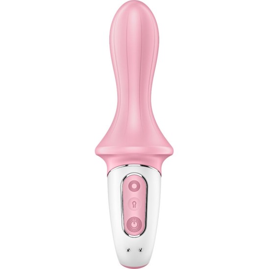 Satisfyer Connect SATISFYER - AIR PUMP BOOTY 5+ INFLATABLE ANAL VIBRATOR PINK
