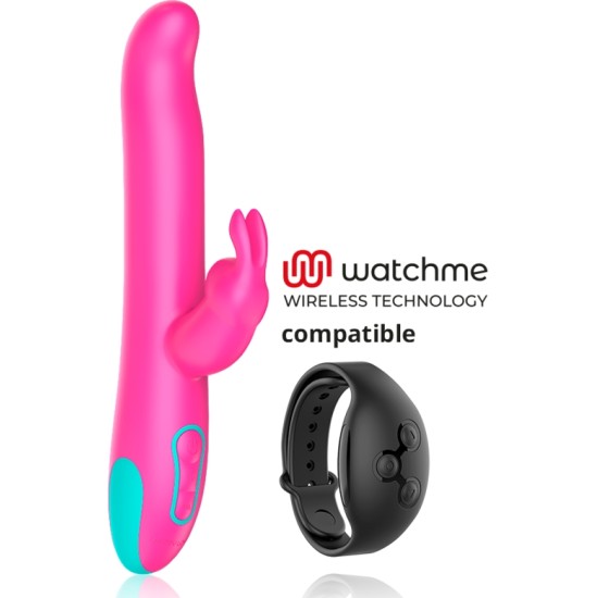 Happy Loky PLUTO RABBIT VIBRATOR & ROTATOR WATCHME WIRELESS TECHNOLOGY COMPATIBLE