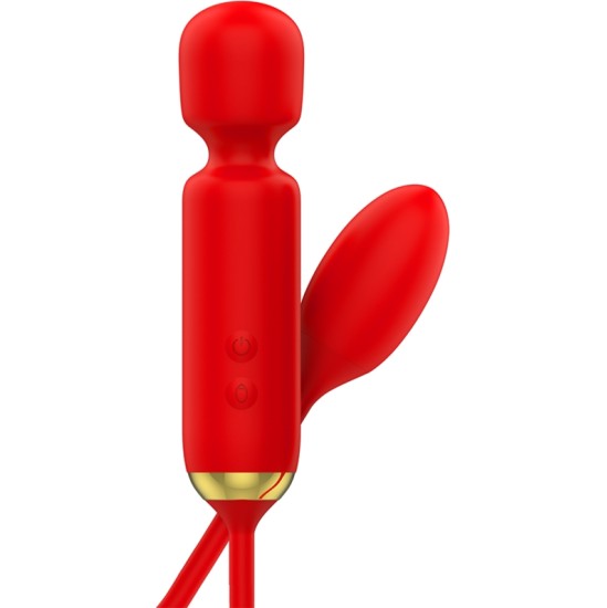 MIA TOSCANA DOUBLE PLEASURE WAND + VIBRATING EGG