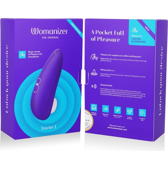 Womanizer STARLET 3 CLITORAL STIMULATOR INDIGO
