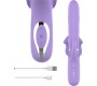 Intense Fun INTENSE - BILLIE MULTIFUNCTIONAL RECHARGEABLE SUCTION VIBRATOR WITH PURPLE PUSH BUTTON