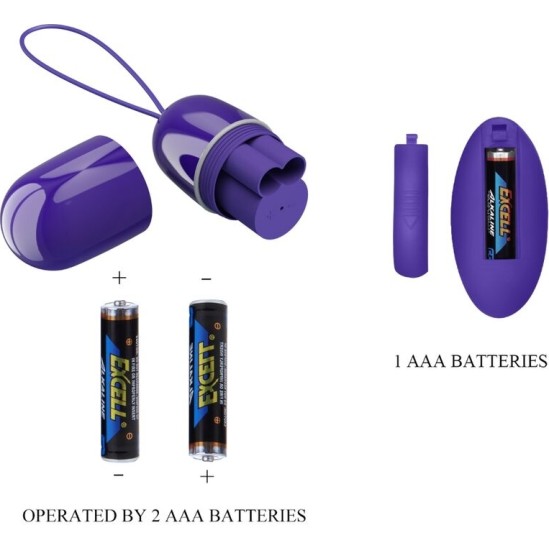 Pretty Love Youth PRETTY LOVE - ARVIN YOUTH VIOLATING EGG REMOTE CONTROL VIOLET