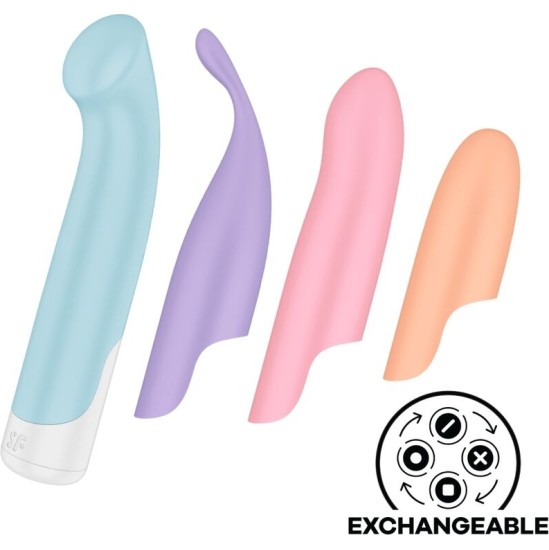 Satisfyer Vibrator SATISFYER - PLAYFUL FOUR SET VIBRATORS 4 IN 1 + POWER BULLET