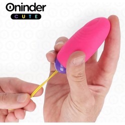 Oninder Cute LOVE PLEASURE VIBRO-WAVE TAPPING SILICONE EGG - FREE WORLDWIDE APP