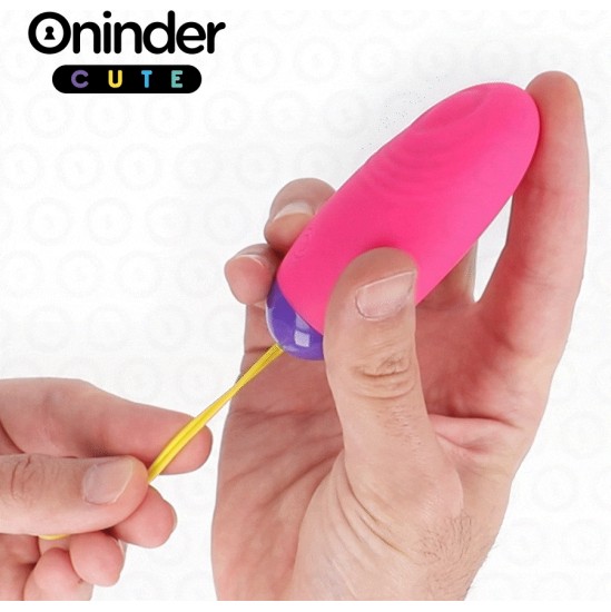 Oninder Cute LOVE PLEASURE VIBRO-WAVE TAPPING SILICONE EGG - FREE WORLDWIDE APP
