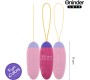 Oninder Cute LOVE PLEASURE VIBRO-WAVE TAPPING SILICONE EGG - FREE WORLDWIDE APP