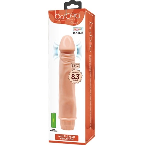 Baile DWARF REALISTIC VIBRATOR 21 CM FLESH