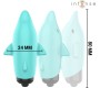 Intense Fun INTENSE - ECHO VIBRATING BULLET DOLPHIN BLUE 8 X 4.7 CM