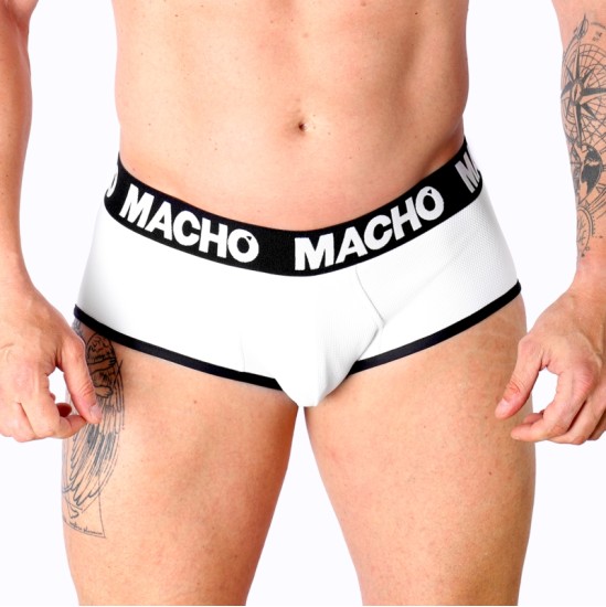 Macho Underwear MACHO - MS30BL SLIP WHITE M