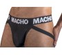 Macho Underwear MACHO - MX25NN JOCK BLACK SIZE L