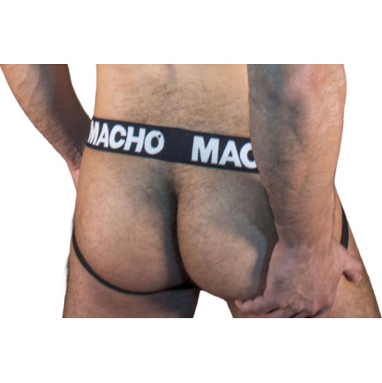 Macho Underwear MACHO - MX25NN JOCK BLACK SIZE L