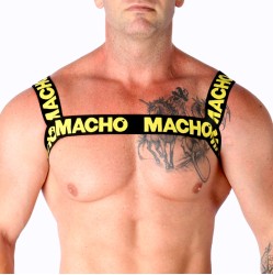 Macho Underwear MACHO - DOUBLE YELLOW HARNESS