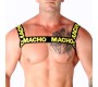 Macho Underwear MACHO - DOUBLE YELLOW HARNESS