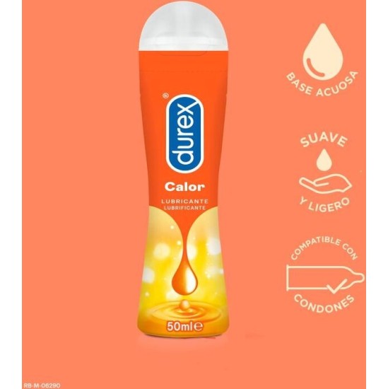 Durex Lubes DUREX - DUREX PLAY HEAT EFFECT LUBRICANT 50 ML