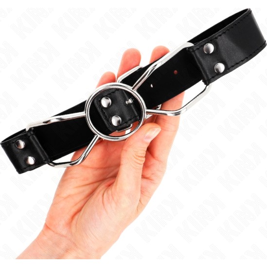 Kink Collar & Gag KINK - SPIDER MOUTH GAG 60 X 3 CM SIZE M 4.5 CM