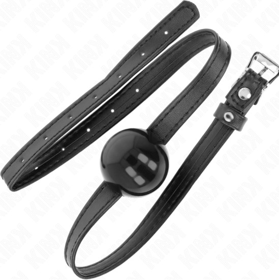 Kink Collar & Gag KINK - SMALL SIMPLICITY STRAP BALL 4 CM GAG 60 x 2 CM