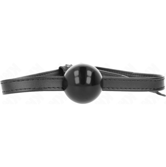 Kink Collar & Gag KINK - SMALL SIMPLICITY STRAP BALL 4 CM GAG 60 x 2 CM