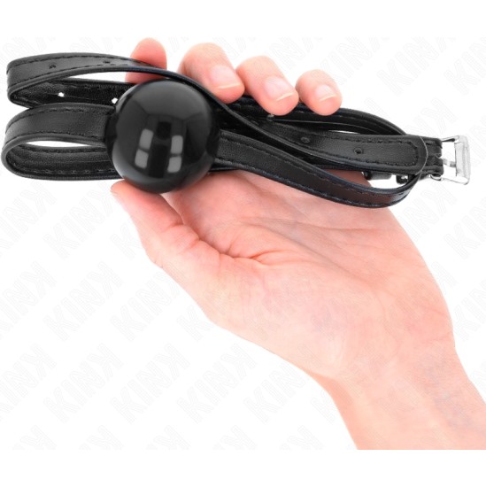 Kink Collar & Gag KINK - SMALL SIMPLICITY STRAP BALL 4 CM GAG 60 x 2 CM