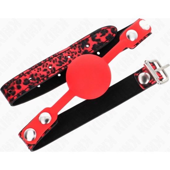 Kink Collar & Gag KINK - SILICONE BALL 4 CM GAG MODEL 2 60 x 2 CM