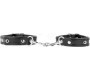 Kink Wrist Restraint KINK - MINI BLACK WRISTBANDS WITH STUDS ADJUSTABLE 16-22 CM X 2 CM